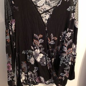 Maurice’s lace shoulder top